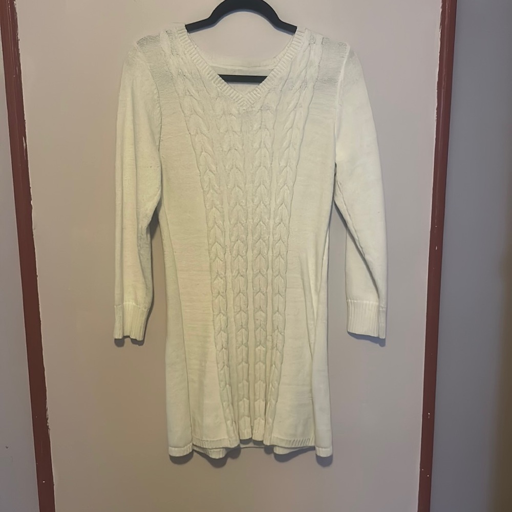 Cute Winter Dress, Perfect with Leggings and Brown Boots!